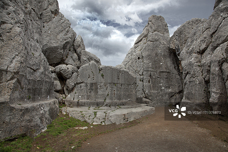 亚兹勒卡亚：哈图沙的圣地图片素材