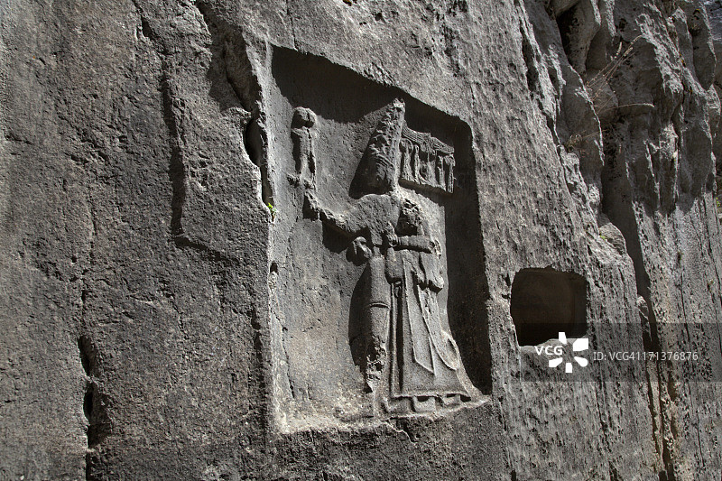 沙鲁玛神和图特哈里亚国王图片素材