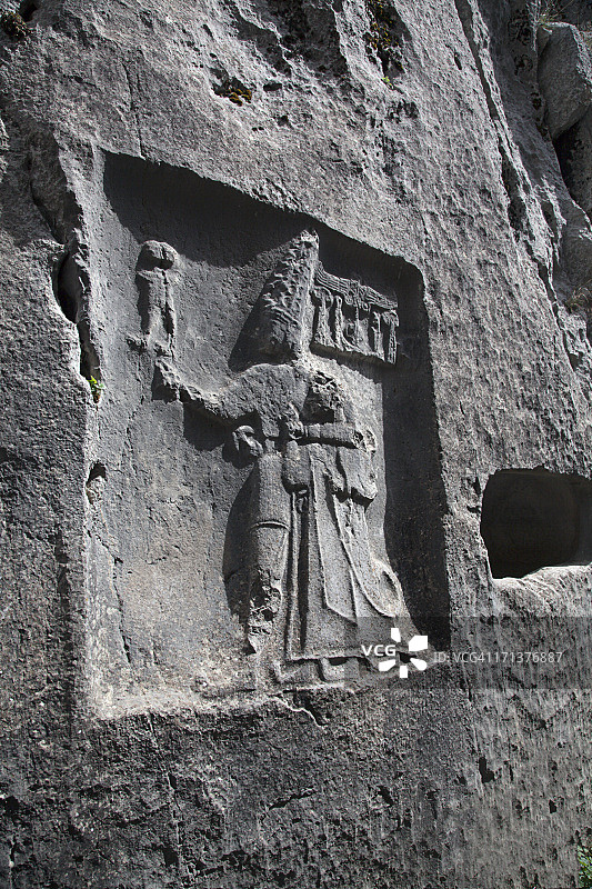 沙鲁玛神和图特哈里亚国王图片素材