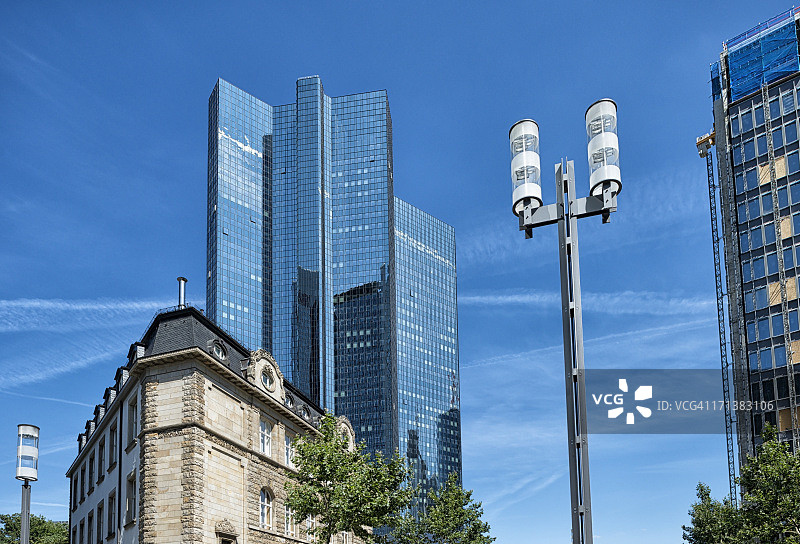 德国法兰克福金融区图片素材
