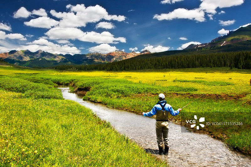 去钓鱼图片素材