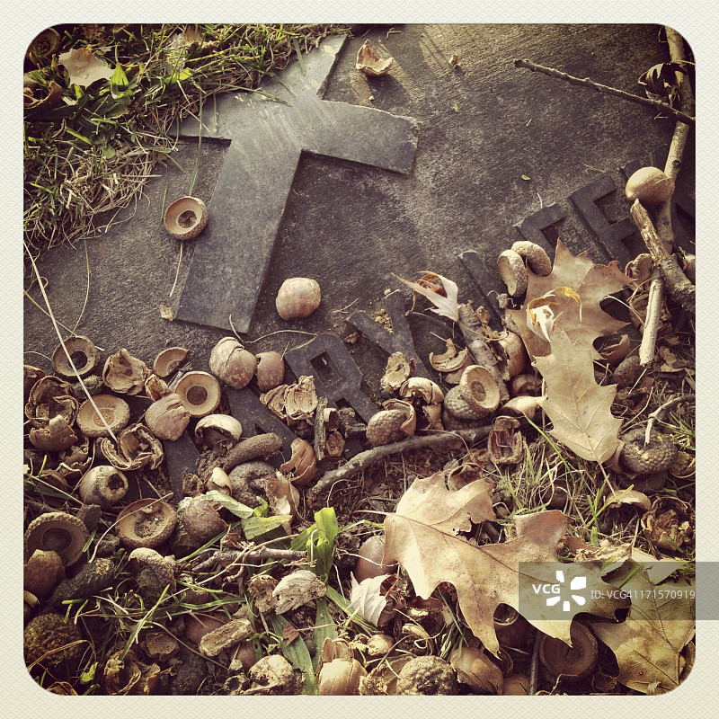 隐藏的坟墓图片素材