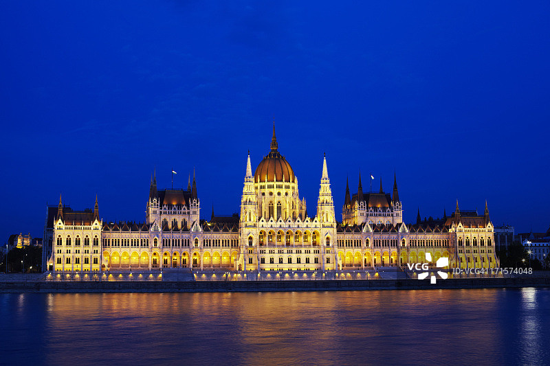 匈牙利的议会图片素材