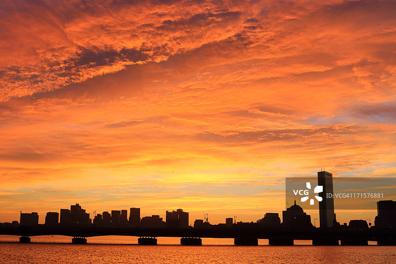 波士顿：后湾图片素材