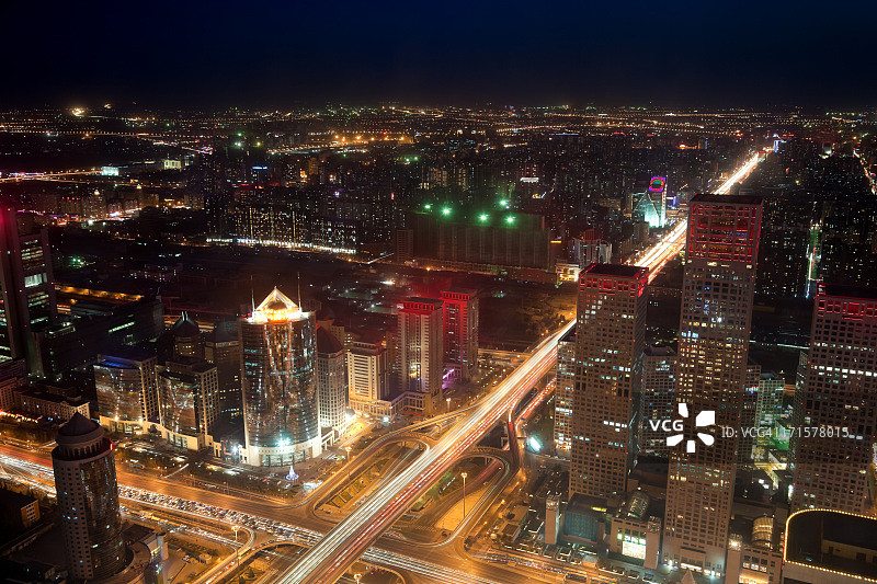 中国北京中央商务区图片素材