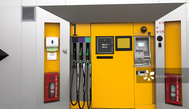 加油站图片素材