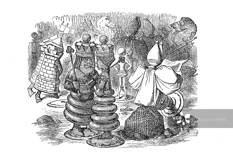 爱丽丝梦游仙境：镜中奇缘图片素材