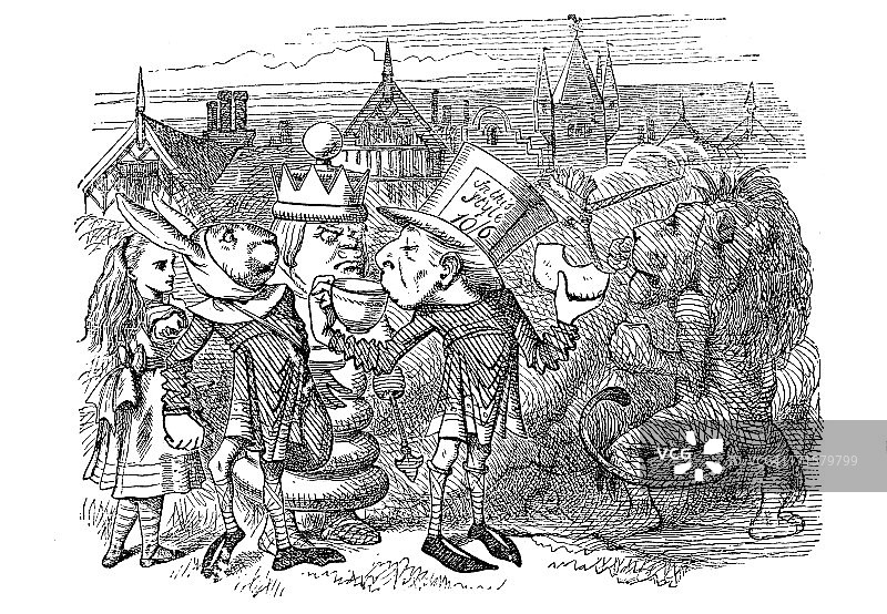 爱丽丝梦游仙境：镜中奇缘图片素材