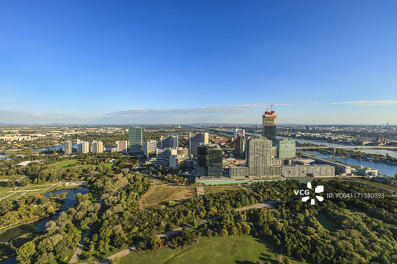 维也纳联合国城全景图图片素材