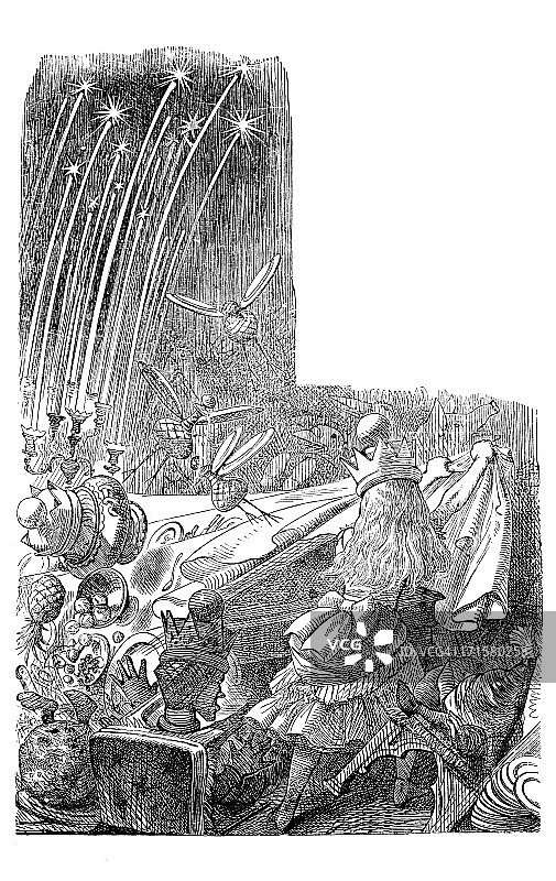 爱丽丝梦游仙境：镜中奇缘图片素材