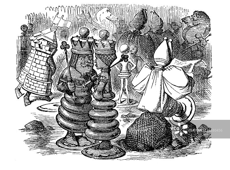 爱丽丝梦游仙境：镜中奇缘图片素材