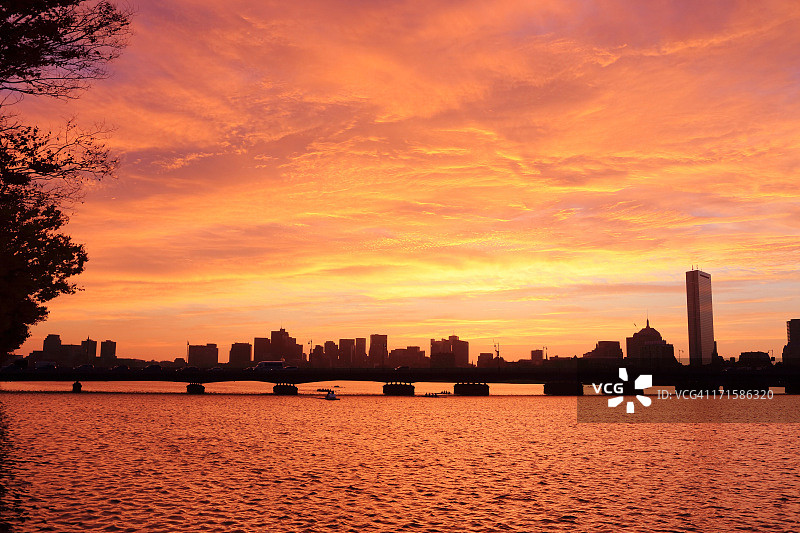 波士顿：后湾图片素材