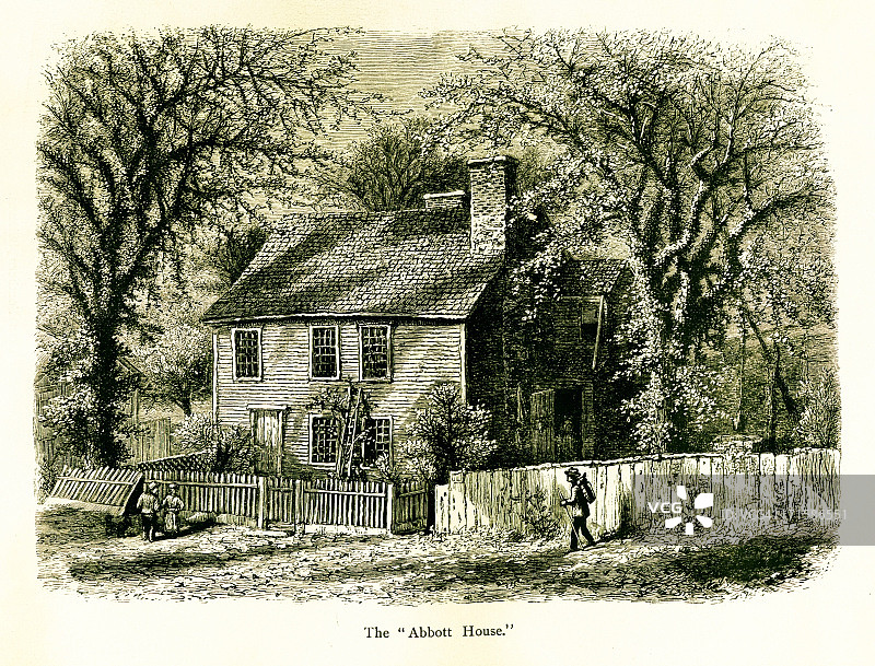 阿博特住宅，罗德岛普罗维登斯图片素材