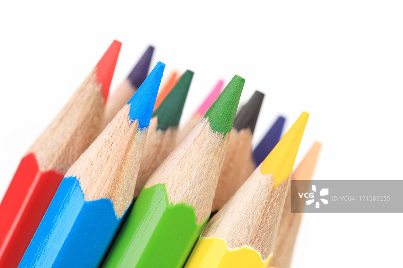 彩色铅笔图片素材