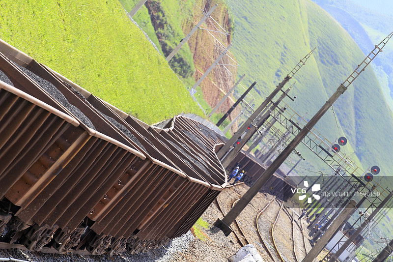 货运列车图片素材