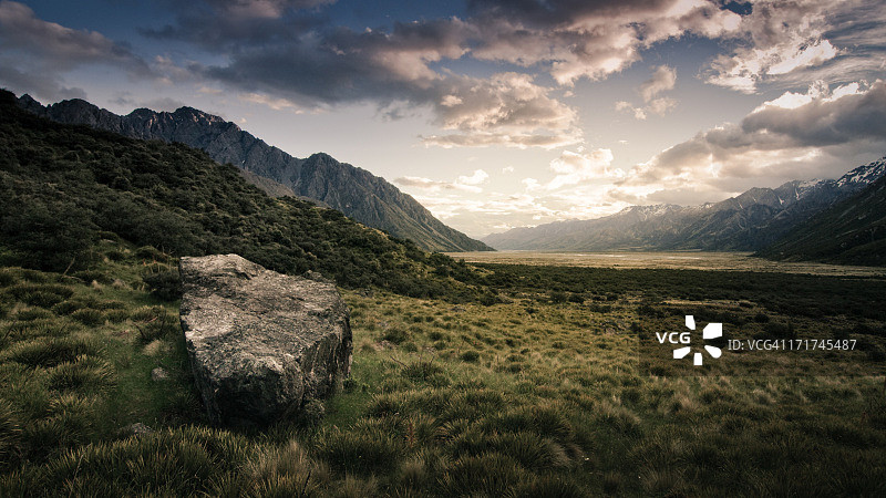 库克山国家公园图片素材