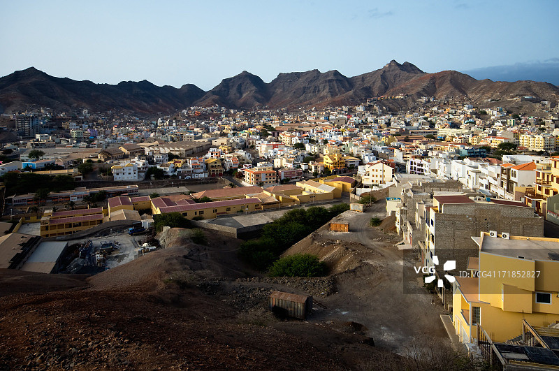 明德卢（圣维森特岛）城市风光图片素材