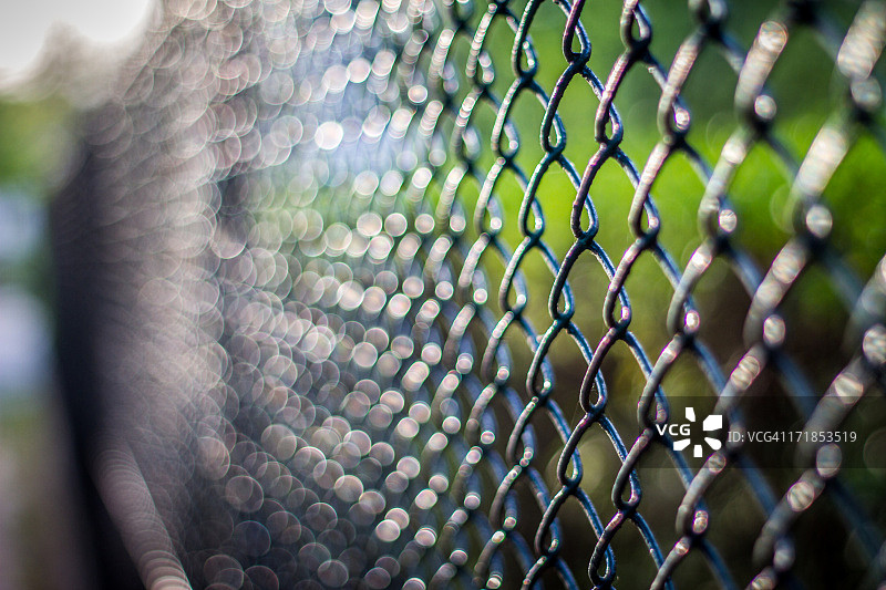 栅栏散景图片素材