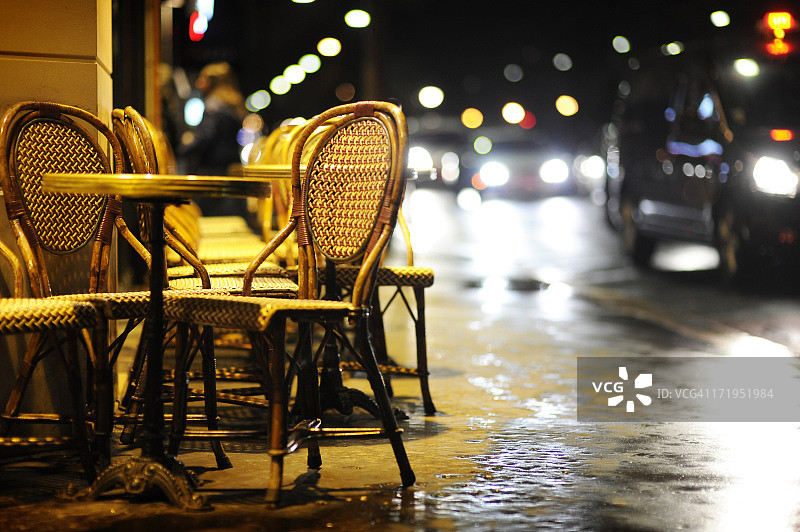 巴黎咖啡馆图片素材