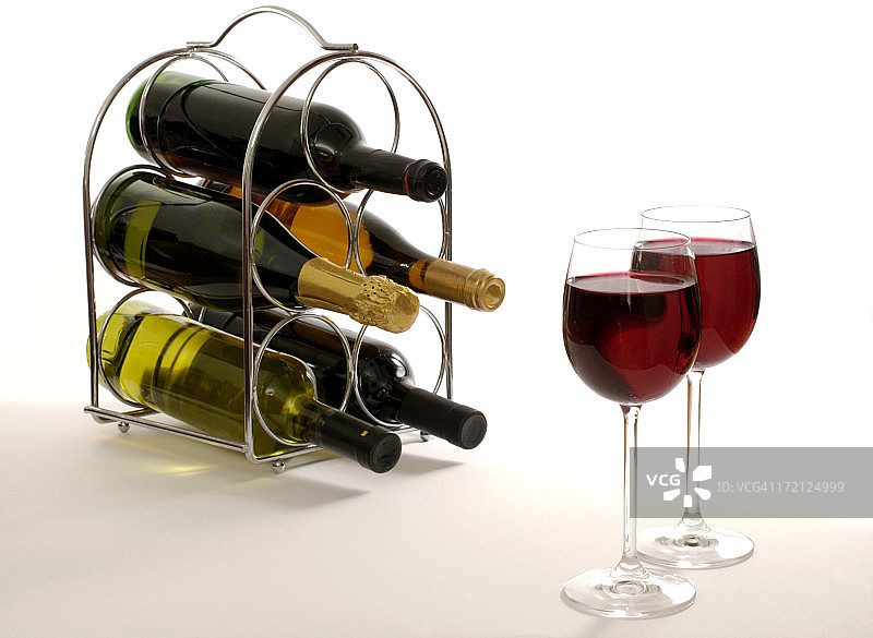 葡萄酒架图片素材
