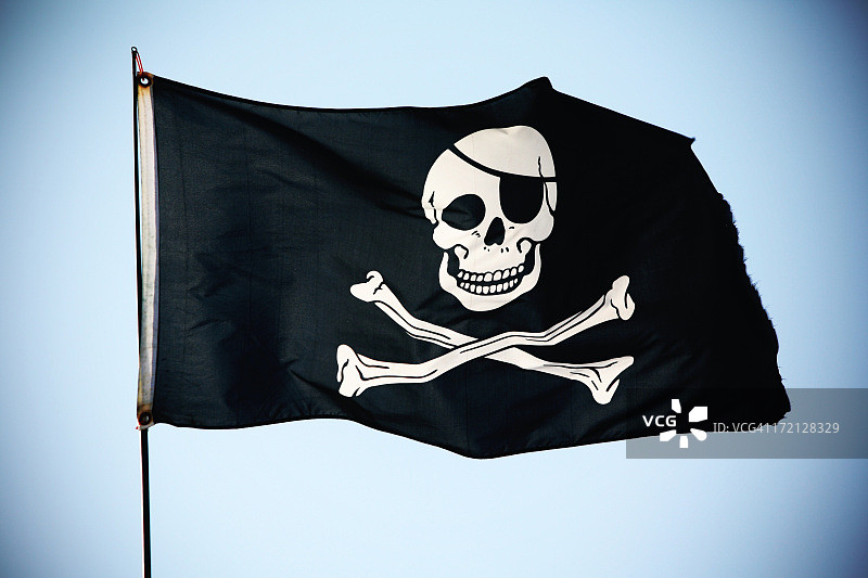 海盗旗帜XL图片素材