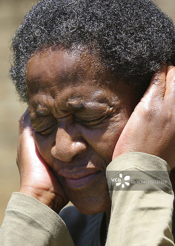 沮丧的女士六图片素材