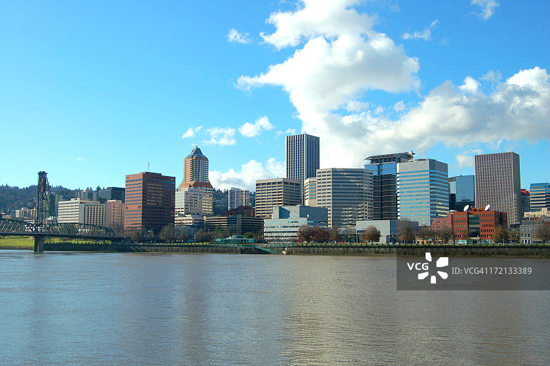 俄勒冈州波特兰市中心图片素材