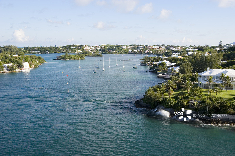 百慕大水道图片素材