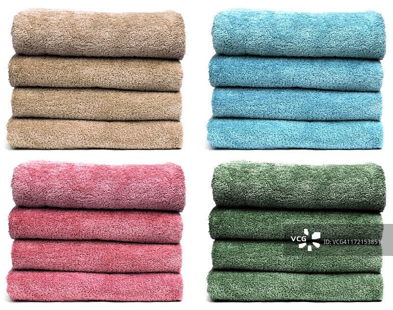 四件套毛巾图片素材