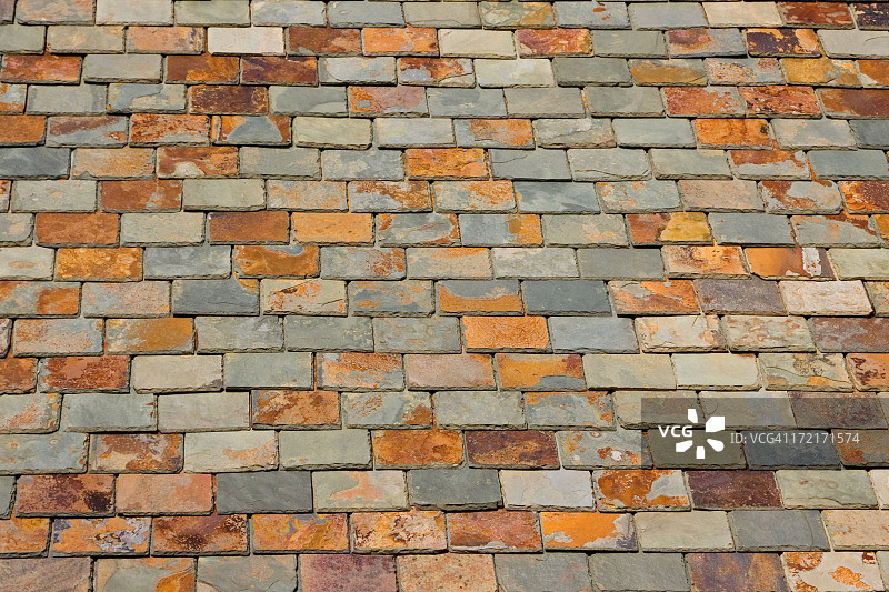 用作背景的石板瓦图片素材