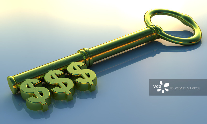 财富之钥图片素材