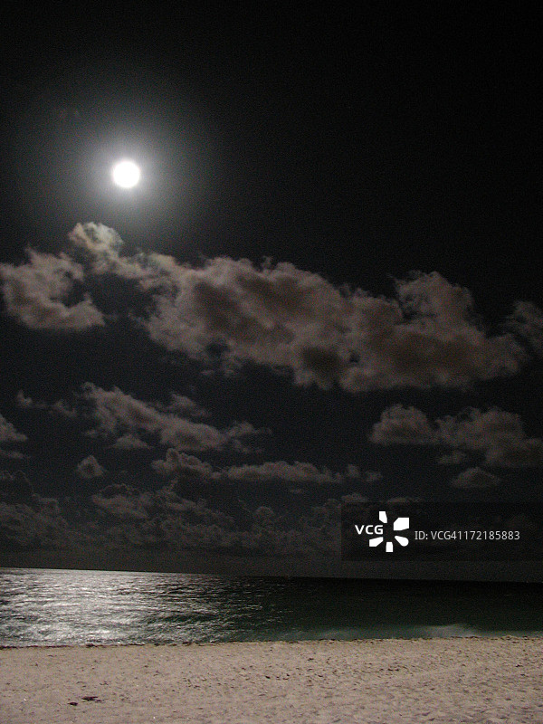 海滩之夜2图片素材