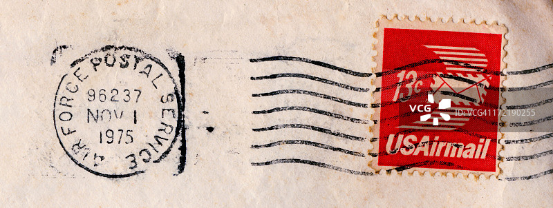 1975年空军邮资图片素材