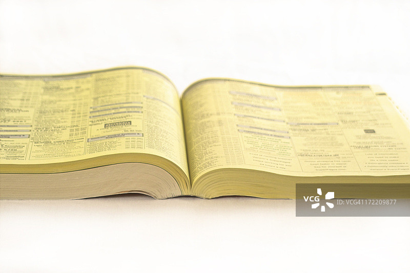 电话黄页图片素材