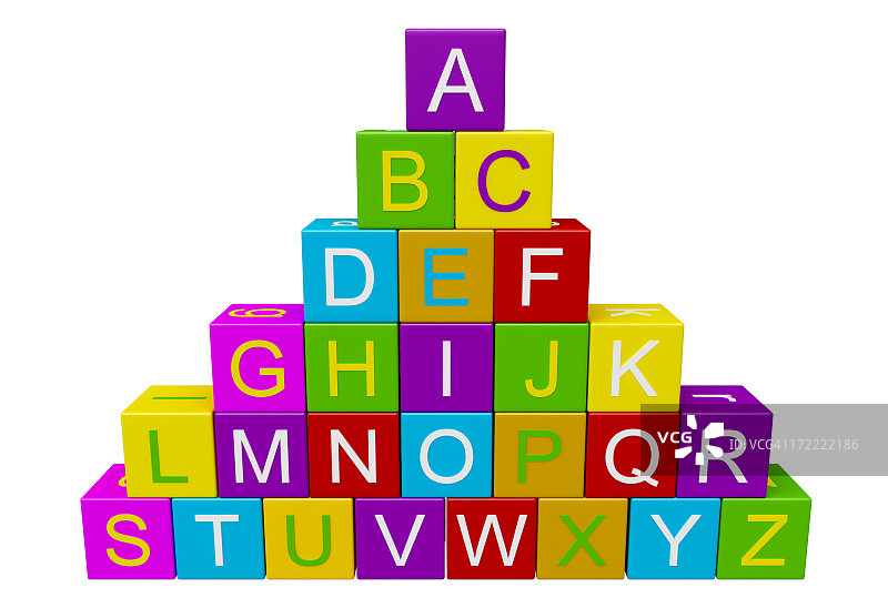 字母方块图片素材