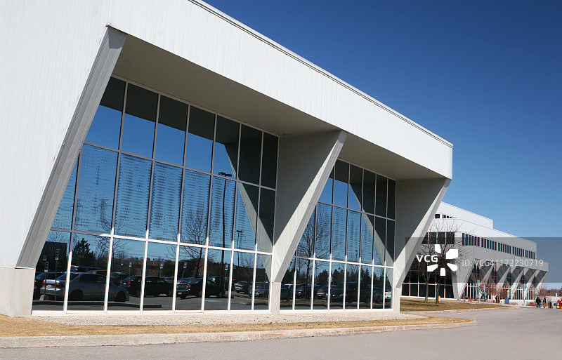 现代化的公园办公场所图片素材