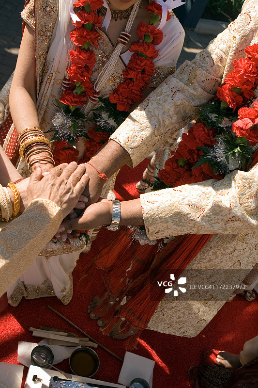 印度教婚礼仪式图片素材