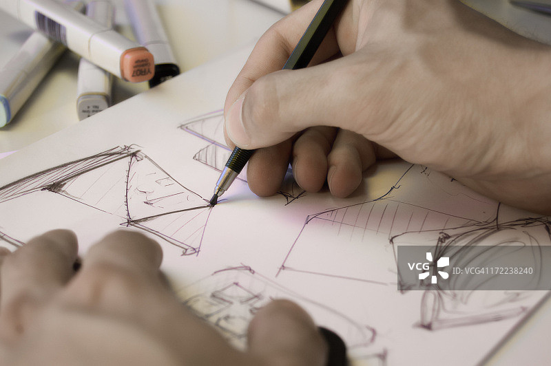 工业设计师涂鸦图片素材