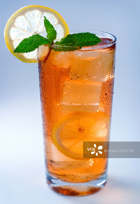 清爽冰茶图片素材