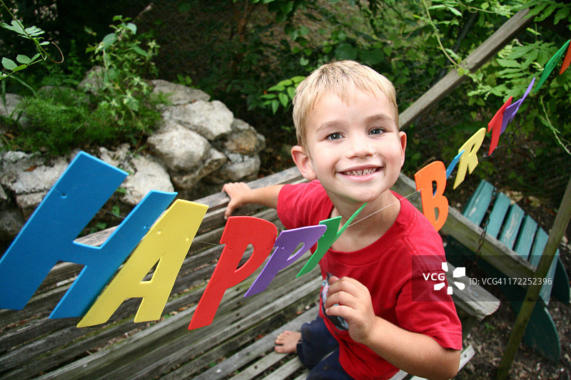 生日男孩图片素材