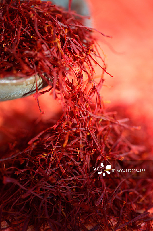 红色藏红花2图片素材