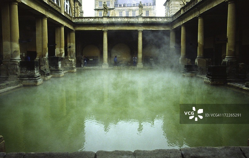 罗马浴场图片素材