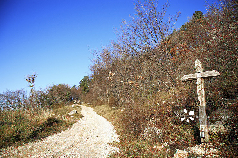 朝圣路线图片素材