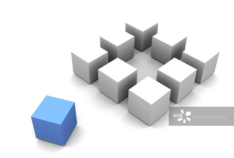 跳出固有思维图片素材