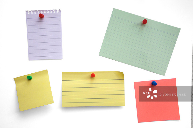 隔离的空白笔记图片素材