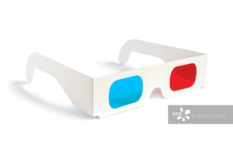 3D眼镜侧视图图片素材