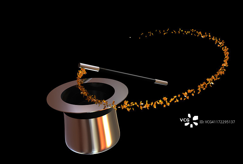 魔术字004图片素材