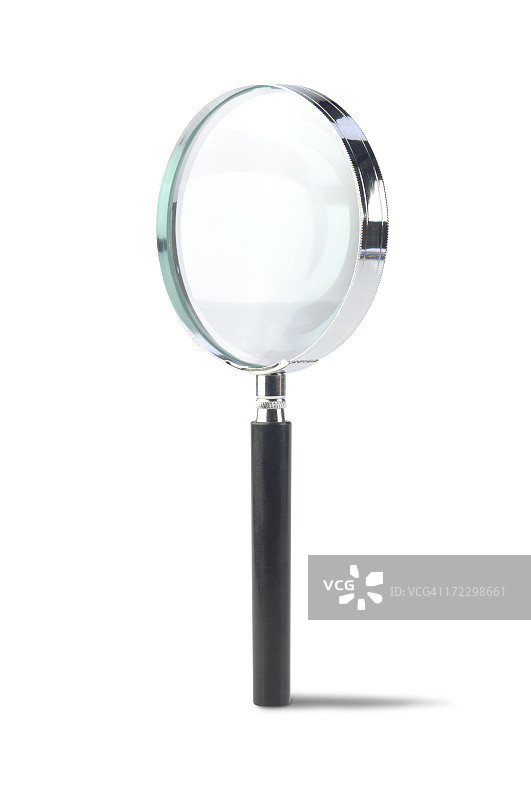 带有路径的放大镜图片素材