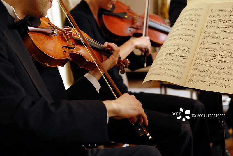 小提琴家图片素材
