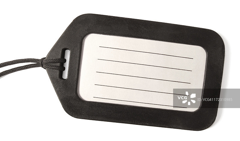 行李牌图片素材